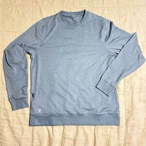 Vuori Men's Light Blue Ponto Performance Crew